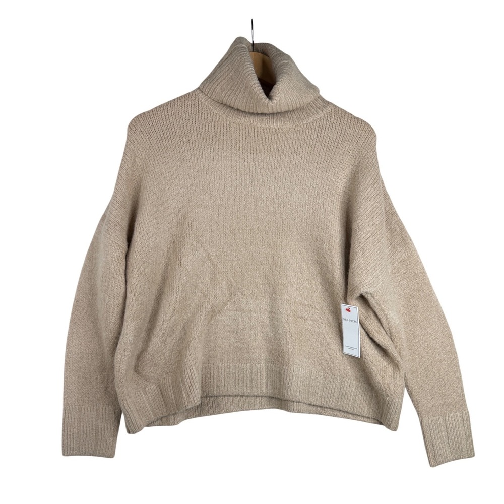 New Fable Turtleneck Sweater size Small/Medium Cream‎